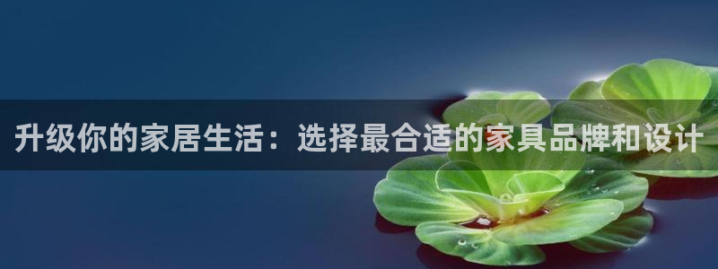 球盟会里面有打牌的嘛知乎：升级你的家居生活：选择最合适的家具